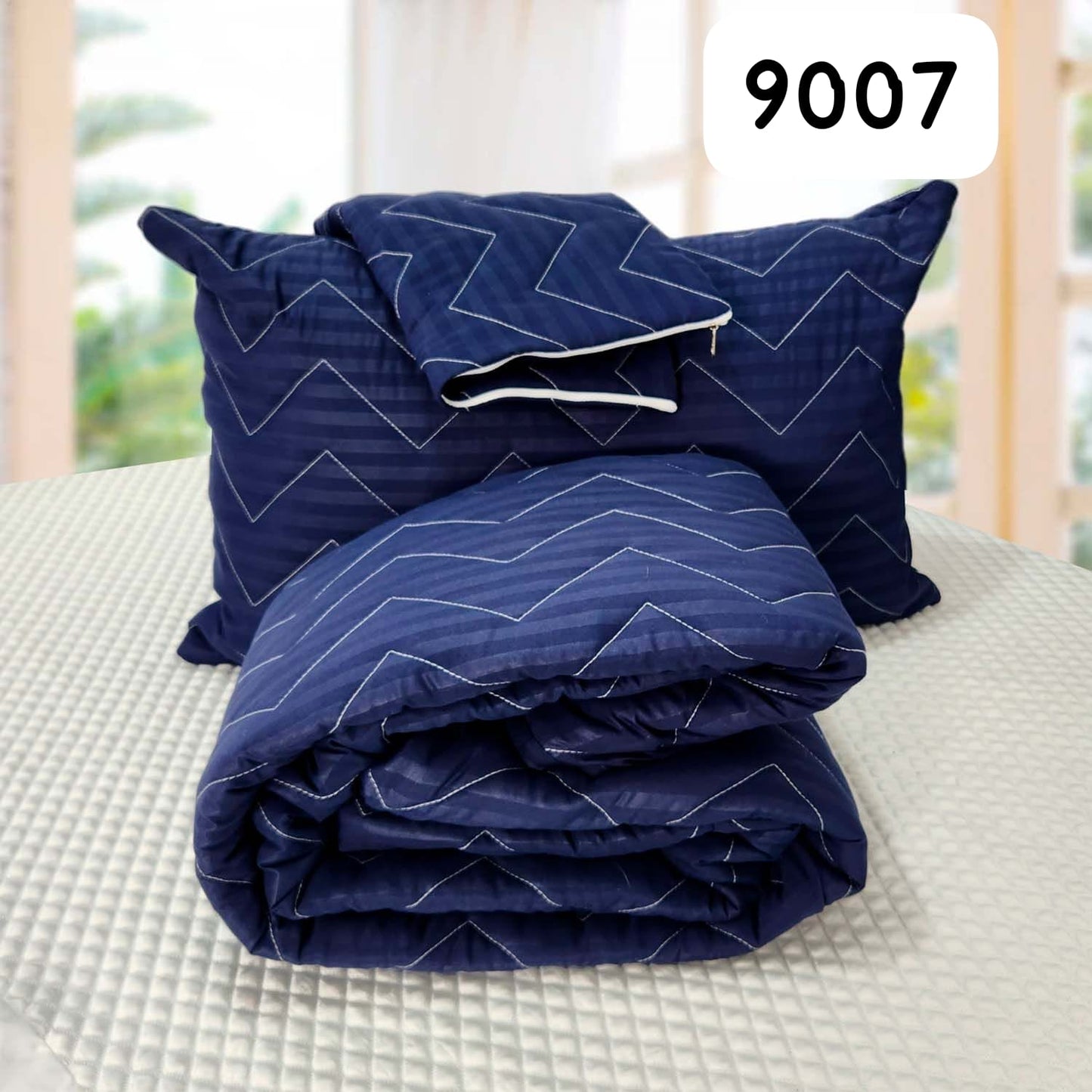 Protector Premium para Colchón + 2 Fundas de Almohada Acolchadas | Antialérgico y Lavable