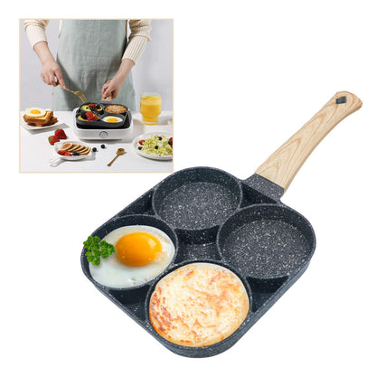 Sartén Antiadherente 4 Puestos para Huevos - TodoCasa