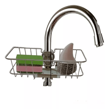 Soporte Doble de Grifo para Esponjilla - TodoCasa